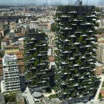 green residential towers